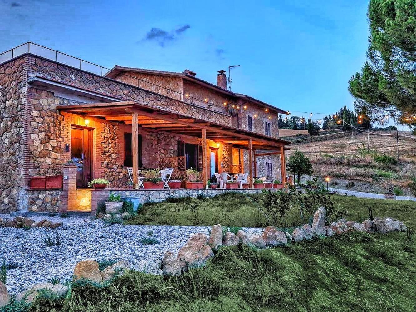 Agriturismo Il Casato Mag-Il Vaglio Pienza Extérieur photo